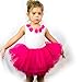 My Lello Little Girls 10-Layer Short Ballet Tulle Tutu Skirt (4 mo. - 3T)