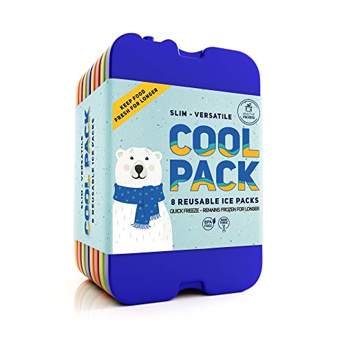 image for Healthy Packers [NEW] Ice Packs for Lunch Box - Freezer Packs - Origin