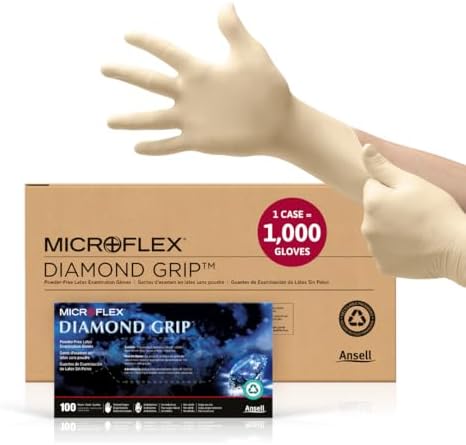 Amazon.com: Microflex MF-300-XL Extra Large Diamond Grip Latex