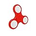 LED Glow Premium Fidget Spinner Toy for Stress Relief, ADHD, Anxiety, Boredom, EDM/Rave (Red)