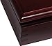 Viper Hudson All-in-One Dart Center: Classic Solid Wood Cabinet & Official Sisal/Bristle Dartboard Bundle with Steel-Tip Dart Set, Dry Erase Scoreboard & Out-Chart, Mahogany Finish
