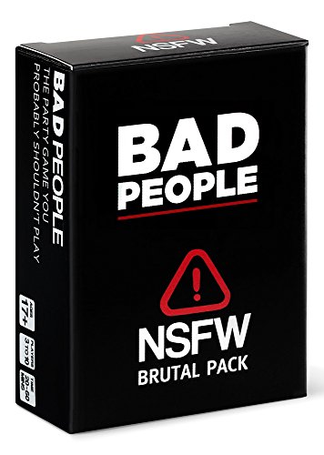 Bad People - NSFW Brutal Expansion Pack (80 NEW Question Cards) - The Party Game You Probably Shouldn't Play