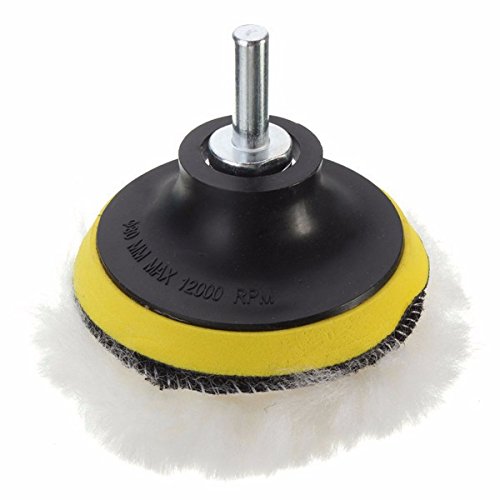3 polisher car inch Kit Polishing/Buffing 3 Car For Woolen Pad Inch 8Pcs