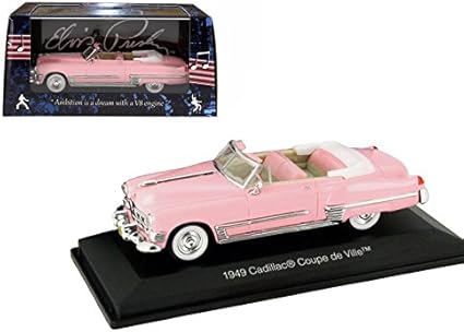 elvis pink cadillac toy car