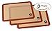 Silicone Baking Mat 3 Pack, Non-Stick, Heat-Resistant, Food-Grade Safe Silicone, Microwave, Oven, and Dishwasher Safe
