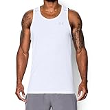 Under Armour Men's Threadborne Streaker Singlet,White/Reflective, Small