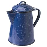 Blue Enamel 6 cup Coffee Pot