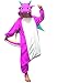 SAZAC Dragon Kigurumi - Onesie Jumpsuit Halloween Costume (Pink)