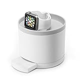 Apple Watch Charging Dock, 2 in 1 iPhone Charging Stand Apple Watch Dock Cell Phone Charging Station for Apple Watch Series 1&2, iPhone 7, 7 Plus, 6S, 6S Plus, SE, Samsung, HTC, LG Nexus and More