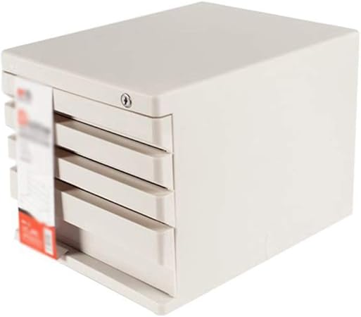 Desktop File Cabinet Plastic File Storage Box With Lock In Office Multi Layer Drawer File Cabinet Color B Size 4th Floor Amazon Co Uk Kitchen Home
