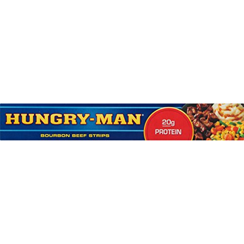 Hungry Man Bourbon Beef Strips, 15 Ounce (frozen)