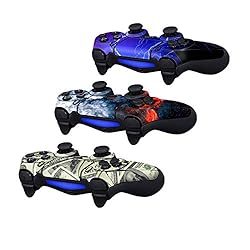 Skin for Ps4 Controller, 3pcs Whole Body Vinyl