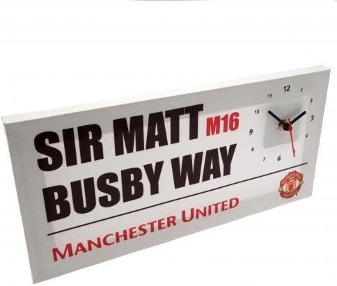 Canvas Wall Clock - Manchester United F.C