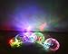 Cofufu 6PCS Fluorescence Stick/Electronic LED Flash Bracelet/Light-Emitting Bracelet + 6 Sets Spare Batteries