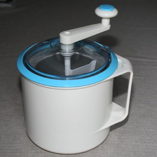 Donvier Chillfast, Ice Cream Maker, 1 Quart, BLUE Trim