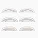 Froomer Beginner Eyebrow Stamps Seal Eyebrow Powder Quick Eyebrow Makeup (101 # Black Grey)