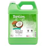 TropiClean Oatmeal & Tea Tree Medicated Dog Shampoo, 1 Gallon
