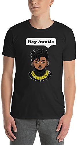 Anything Tees Hey Auntie Killmonger Black Panther Short-Sleeve Unisex T-Shirt