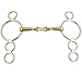 Coronet German Silver Continental Solid French Link Gag Bit, 5 1/2-Inch