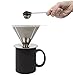 Bar Brat Drip Coffee Maker + Spoon Fastest Way To Make Coffee/Free 110 Cocktail Recipe Ebook Included/Heat Resistant Handle