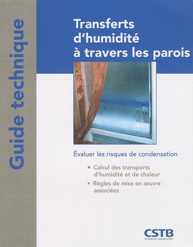 Transferts d'humidité à travers les parois