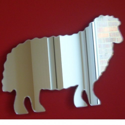 Super Cool Creations Sheep Mirror 45cm x 38cm