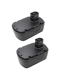 bonacell 2 Pack bp91001 18 V 2000 mAh Ni-CD Baterías de reemplazo para Earthwise bp91001 Césped y jardín herramientas