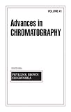 Advances in Chromatography, , 0824705092