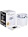 Aicok Ice Cream Maker, Frozen Yogurt and Sorbet Machine BPA Free with Timer Function, Easy Homemade Ice Cream with Instruction Book, 1.6 Quart, White