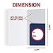 KIDPAR 90Pcs Christmas Card Money Holder Set in 5 Holiday Cute Festive Designs, 30 Christmas Greeting Cards Holders, 30 Envelopes and 30 Cute To From Stickers