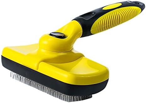 Pet Grooming Brush -Self Cleaning Slicker Brush for Dogs and Cats Long & Short Hair,Best Shedding Tools