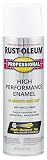 Rust-Oleum 7592838 - 6 PK Professional High Performance Enamel Spray Paint, 15 oz, Gloss White, 6 Pack