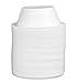 Basix [100 Count] Disposable 5 Oz White Plastic Dessert Bowls, Microwavable, Great For School, Take Out, Events, Home, Office, Wedding, Parties, Or Everyday Use, 1 Pack