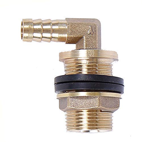 Soytich Tank Screw Joint Rain Barrel Fitting + Hose Socket 19mm 3/4' IG 1' Ag (ALF4+F2)