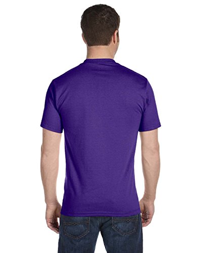 HN 5.2 OZ COMFORTSOFT TEE (PURPLE) (M)