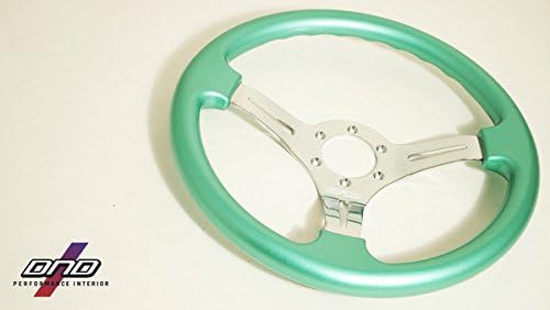 350mm Sparkle Steering Wheel Teal