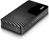Zyxel GS108S 8 Port Desktop Gigabit Ethernet Switch - Media Streaming Gaming QoS view 3
