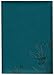 Pierre Belvedere Iris Collection Large Hardcover Notebook with Padded Embossed Cover, Teal (7706320)