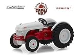 1947 Ford 8N Tractor White and Red Down on The Farm Series 1 1/64 Diecast Model by Greenlight 48010 A