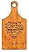 Mothers Gift – Special Love Heart Poem Bamboo Cutting Board Design Mom Gift Mothers Day Gift Mom Birthday Christmas Gift Engraved Side For Décor Hanging Reverse Side For Usage (7x13.5 Paddle)