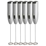 Ikea Milk Frother 100.763.20, Pack of 6, Silver