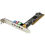 StarTech.com 5.1 Channel PCI Surround Sound Card Adapter PCISOUND5CH2