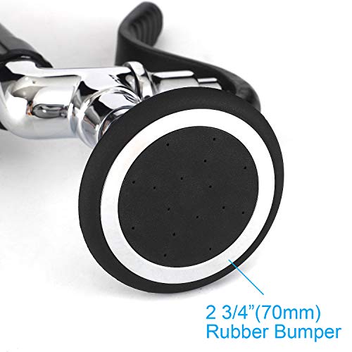 JZBRAIN Pre Rinse Sprayer Head Valve 1.42GPM for Commercial Faucet Commercial Sink Sprayer Handle Replacement Attachment Part