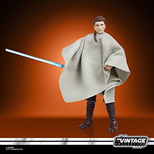 Star Wars Hasbro The Vintage Collection Anakin Skywalker (als Flüchtling getarnt) Spielzeug, 9,5 cm große Angriff der Klonkrieger Figur – Bild 7