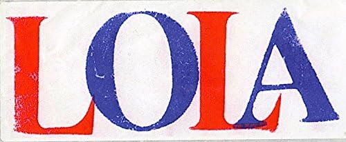 LOLA - Lots of Love Always - Sticker