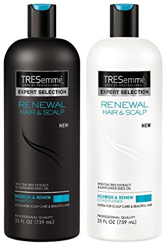 TRESemme Expert Selection Renewal Hair & Scalp, DUO set Shampoo + Conditioner, 25 Ounce, 1 each