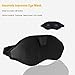 Dzzkoye Mens Sleep Mask Emits Advanced LED Lights to Alleviate Insomnia for the Best Night