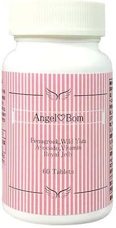 Amazon Angel Bom エンジェルボム 女性 美容 サプリメント 250mg 60粒 説明書付き 株式会社グッドラックグローバル プラセンタ