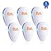 2020 Upgrated Ultrasonic Pest Repeller 6 Pack, Pest Control Ultrasonic Repellent, Best Repellent plug in for Mosquito, Mouse, Cockroaches, Bug, Spider, Ant, Child and Pet Safe