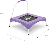 Plum Junior Bouncer My First Trampoline with Handle Purple Toddler Safe view 7